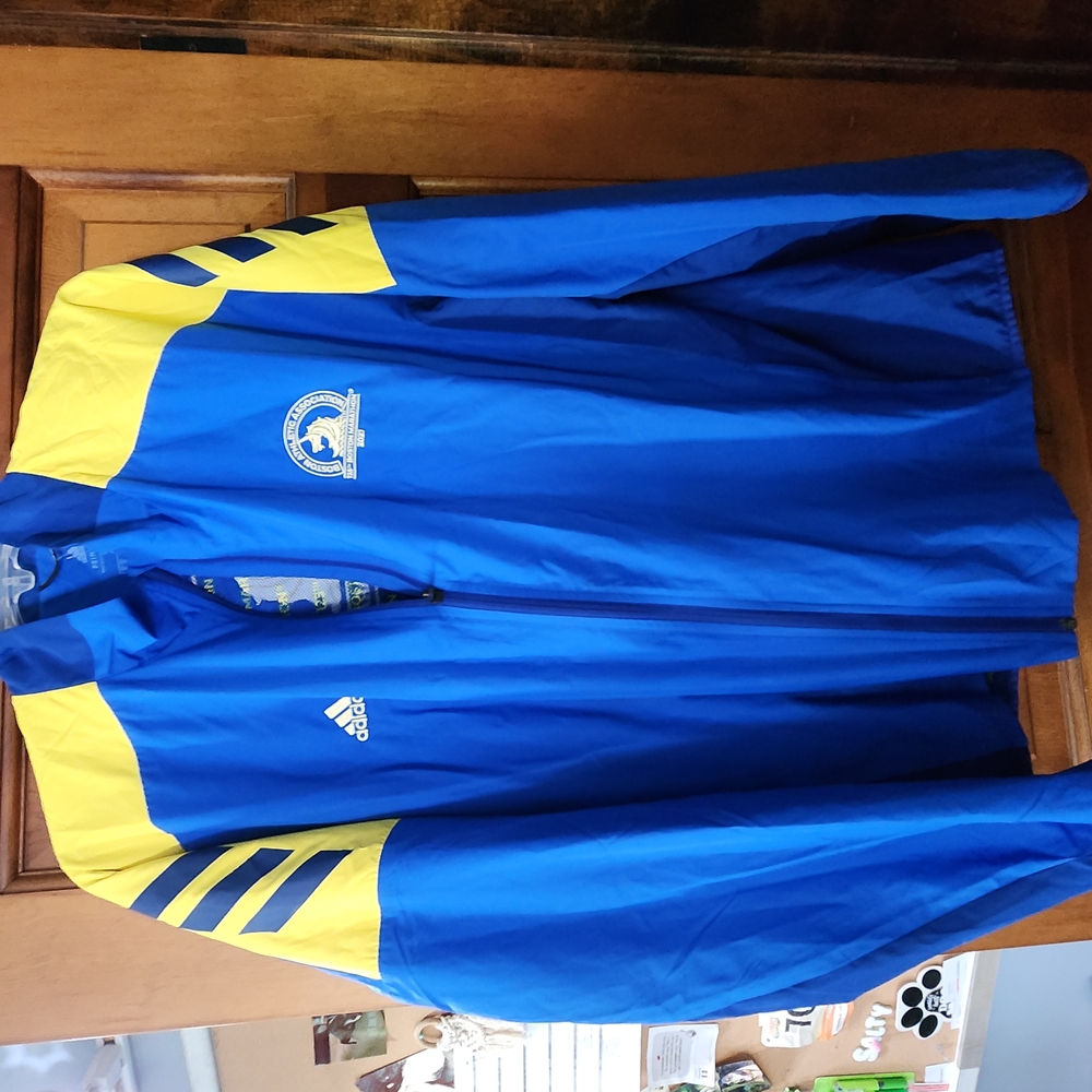 Adidas Blue and Yellow Jacket
